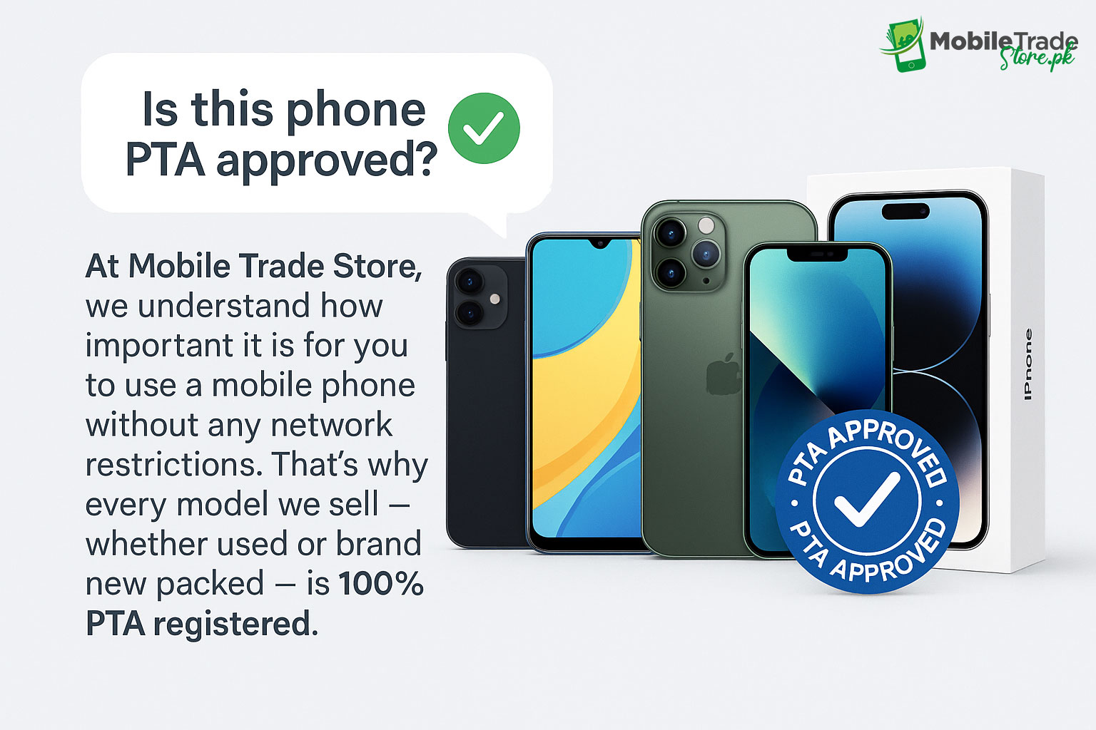 Why Choose PTA Approved Mobiles? – Mobile Trade Store