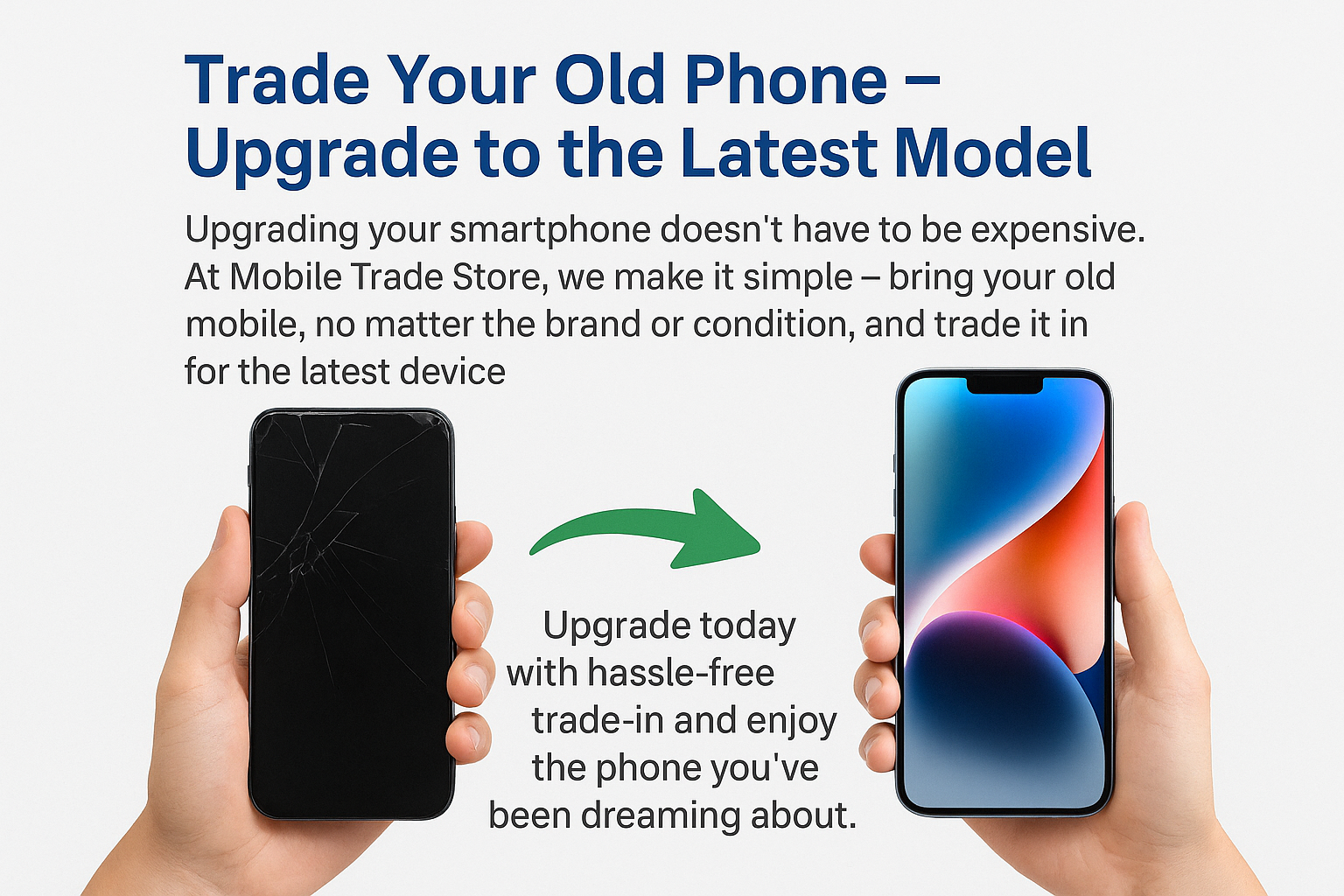 Trade Your Old Phone – Upgrade to the Latest Model