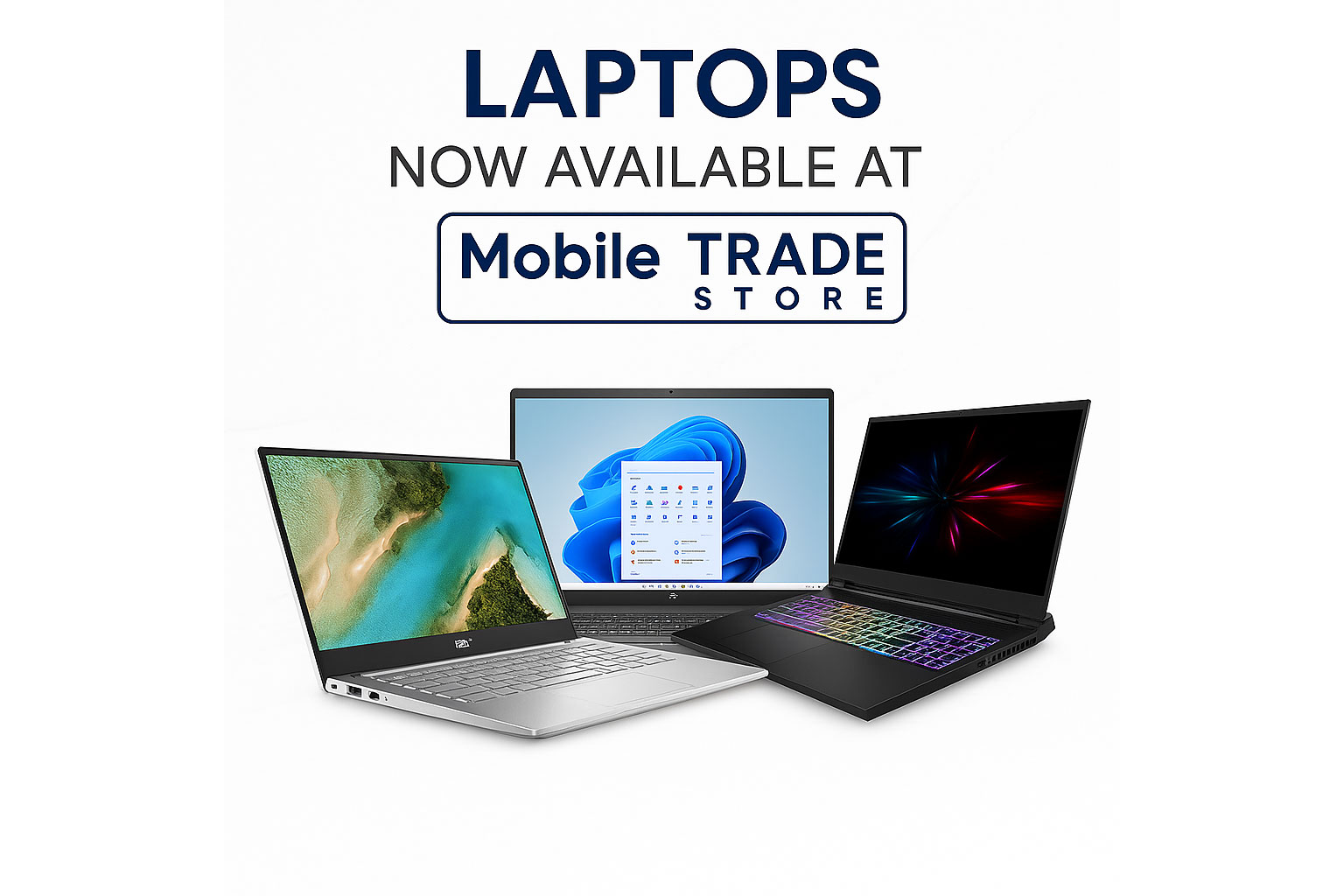 Our Laptop Collection Includes.